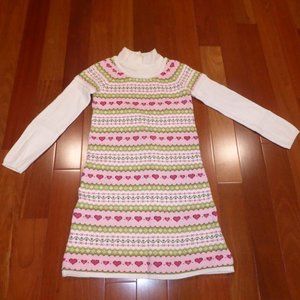 Gymboree Gingerbread Girl sweater dress size 12